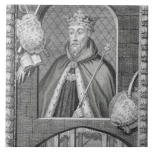 John of Gaunt, Duke of Lancaster (1340-99) na een Tegeltje
