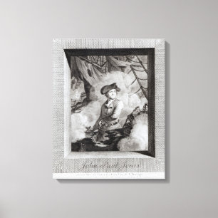 John Paul Jones Canvas Afdruk