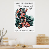 John Paul Jones WW2 Poster (Keuken)