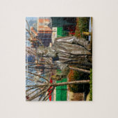 John Pemberton Statue Géorgie. Jigsaw Puzzle (Vertical)