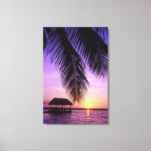 John Pennekamp State Park, Florida Keys, Key Canvas Afdruk (Voorkant)