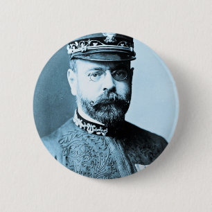 John Philip Sousa Portrait Ronde Button 5,7 Cm