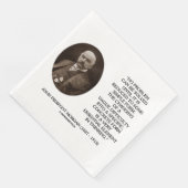 John Pierpont Morgan Er kan geen probleem worden o Servet (Hoek)