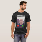 John Pork Answer Call Phone T-shirt (Voorkant volledig)