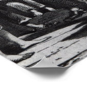 John Pounds geeft kinderen thuis les Poster (Hoek)