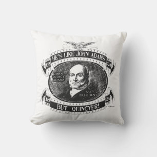 John Quincy Adams 1824 het Sierkussen van de