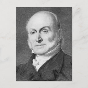 John Quincy Adams Briefkaart