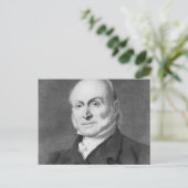 John Quincy Adams Briefkaart (Staand voorkant)