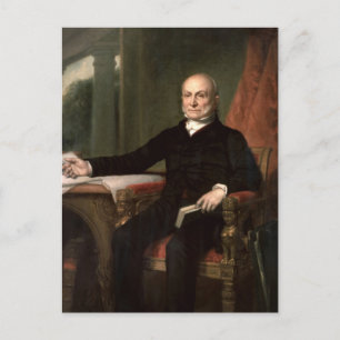 John Quincy Adams Briefkaart