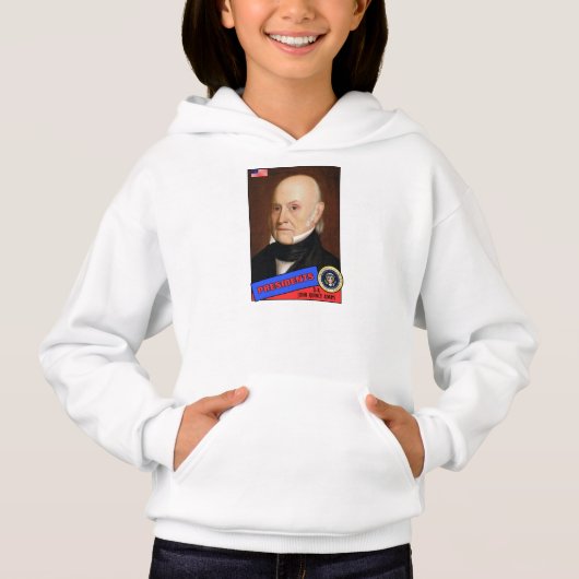 John Quincy Adams-honkaarten (Voorkant)