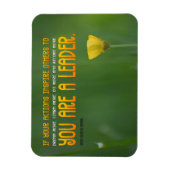 John Quincy Adams Inspirerend Quote Leader Flexi Magneet (Verticaal)