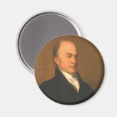 John Quincy Adams Magneet (Voorkant / Achterkant)