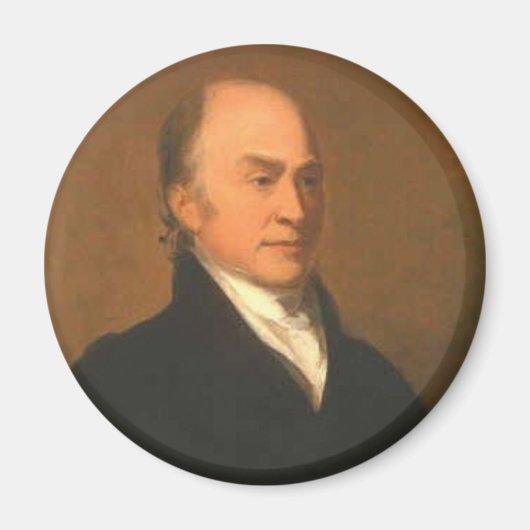 John Quincy Adams Magneet (Voorkant)
