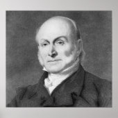 John Quincy Adams Poster (Voorkant)