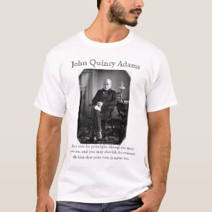 John Quincy Adams: Stemmen T-shirt