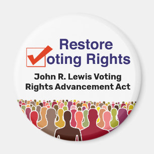 John R. Lewis Stemrecht Vooruitgang Act Magneet