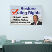 John R. Lewis Stemrecht Vooruitgang Act Spandoek (Beurs)