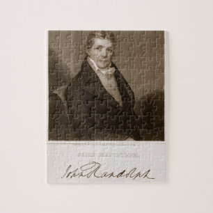 John Randolph (1773-1833), gegraveerd door Thomas  Legpuzzel