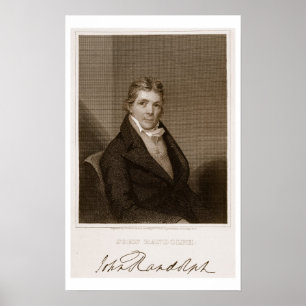 John Randolph (1773-1833), gegraveerd door Thomas Poster
