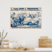  John Robinson Circus-Poster Poster (Keuken)