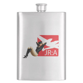 John Ross: American' Pinup Girl Flask Flacon