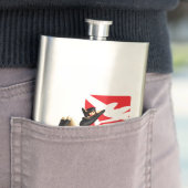 "John Ross : " Flacon de pin-up américain de fille (En situation)