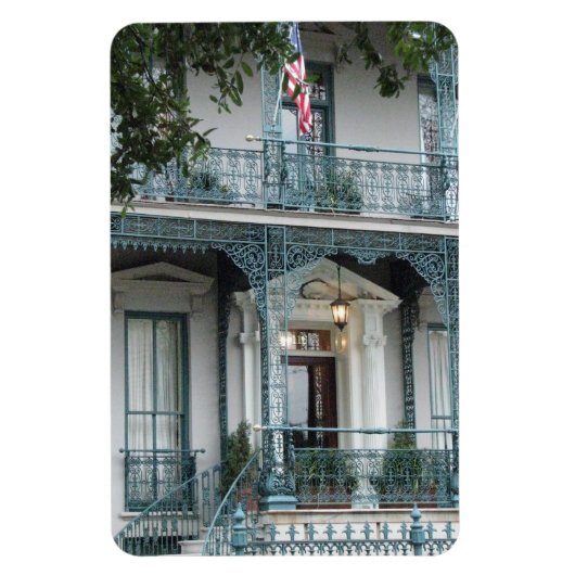 John Rutledge House Inn, Charleston SC Magnet Magneet (Verticaal)