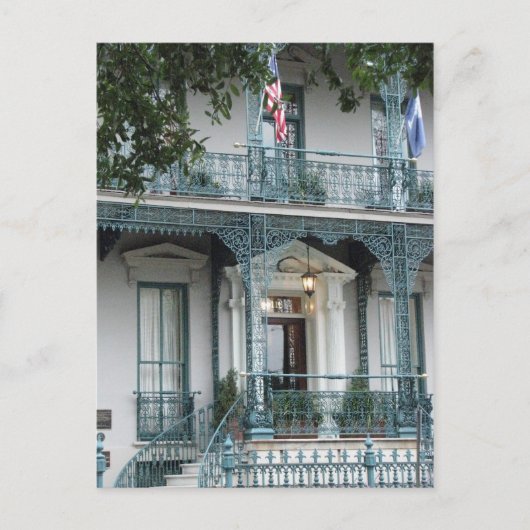 John Rutledge House Inn, Charleston SC Postcard Briefkaart (Voorkant)