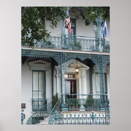 John Rutledge House Inn, Charleston SC Poster (Voorkant)