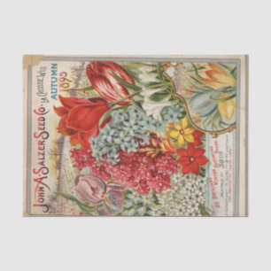 John Salzer Herfst 1895 Zaaigoed Catalogus Tissuepapier