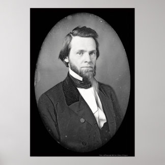 John Sherman Ohio Daguerreotype 1846 Poster
