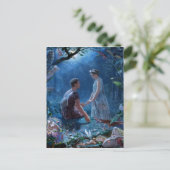 John Simmons: Een droom van 's midzomernachts Briefkaart (Staand voorkant)