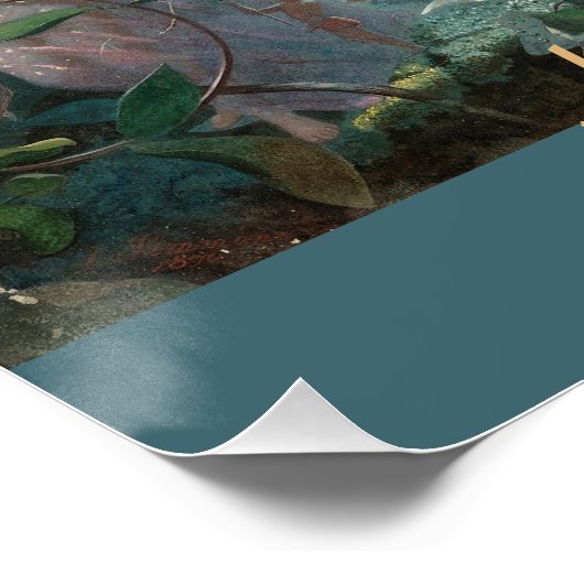 John Simmons Hermia en Lysander Midzomer CC0754 Perfect Poster (Hoek)