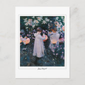 John Singer Sargent #10 - Fine Art Briefkaart (Voorkant)