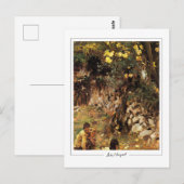 John Singer Sargent #20-2 - Fijne Kunst Briefkaart (Voorkant / Achterkant)