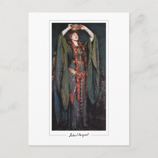 John Singer Sargent #253 - Fijne Kunst Briefkaart (Voorkant)