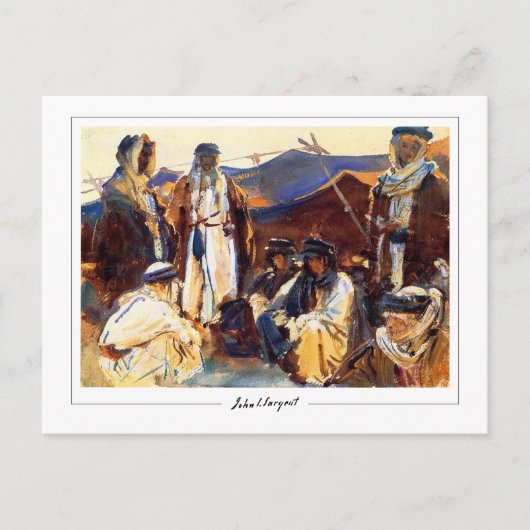 John Singer Sargent #462-2 - Fijne Kunst Briefkaart (Voorkant)