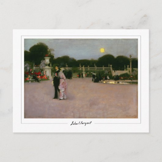 John Singer Sargent #5-2 - Fine Art Briefkaart (Voorkant)