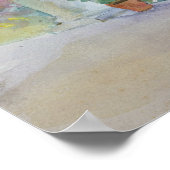 John Singer Sargent - Afbeelding in Hammock, Flori Poster (Hoek)