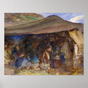 John Singer Sargent - Bedouin Tent Poster