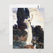 John Singer Sargent-beeld van Daphne Briefkaart (Voorkant / Achterkant)