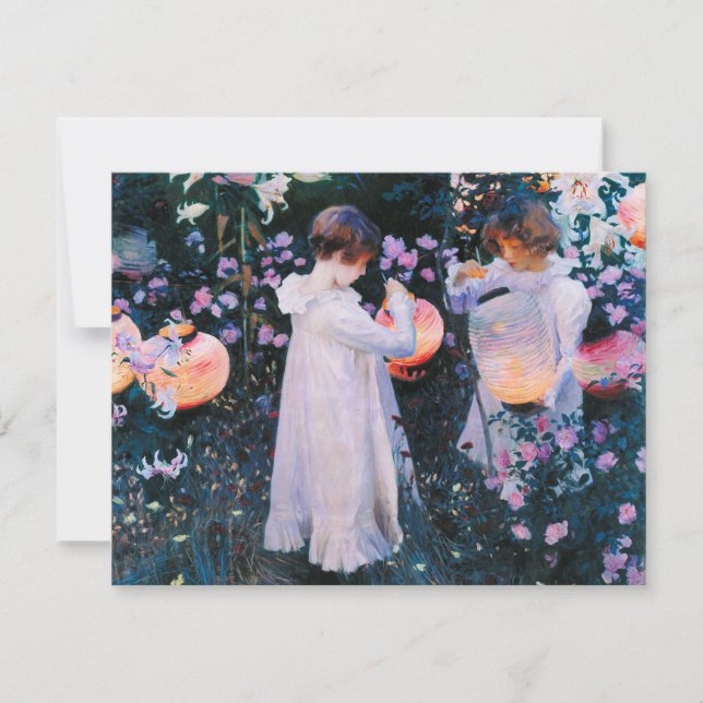 John Singer Sargent CarnLily Roos (Voorkant)