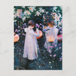 John Singer Sargent CarnLily Roos Briefkaart
