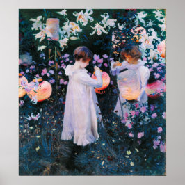 John Singer Sargent CarnLily Roos Poster