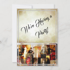 John Singer Sargent Collage met portret van elegan Kaart