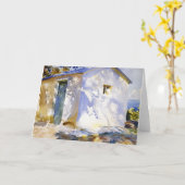 John Singer Sargent-Corfu: Lichten en schaduwen Kaart (Gele Bloem)