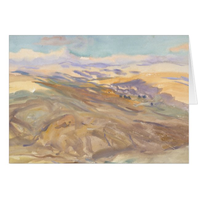 John Singer Sargent - Coucher de soleil (Devant horizontal)