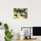 John Singer Sargent - De zwarte kreek Poster (Thuiskantoor)