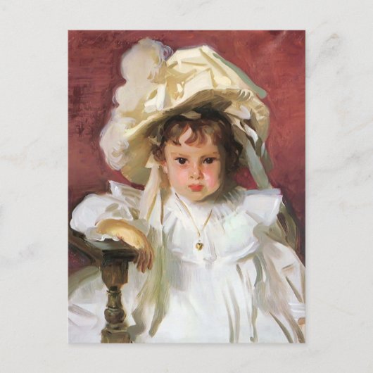 John Singer Sargent-Dorothy Briefkaart (Voorkant)