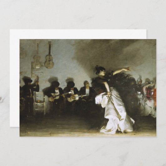 John Singer Sargent - El Jaleo (Voorkant / Achterkant)